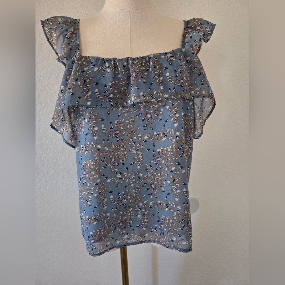 Girls floral cute top